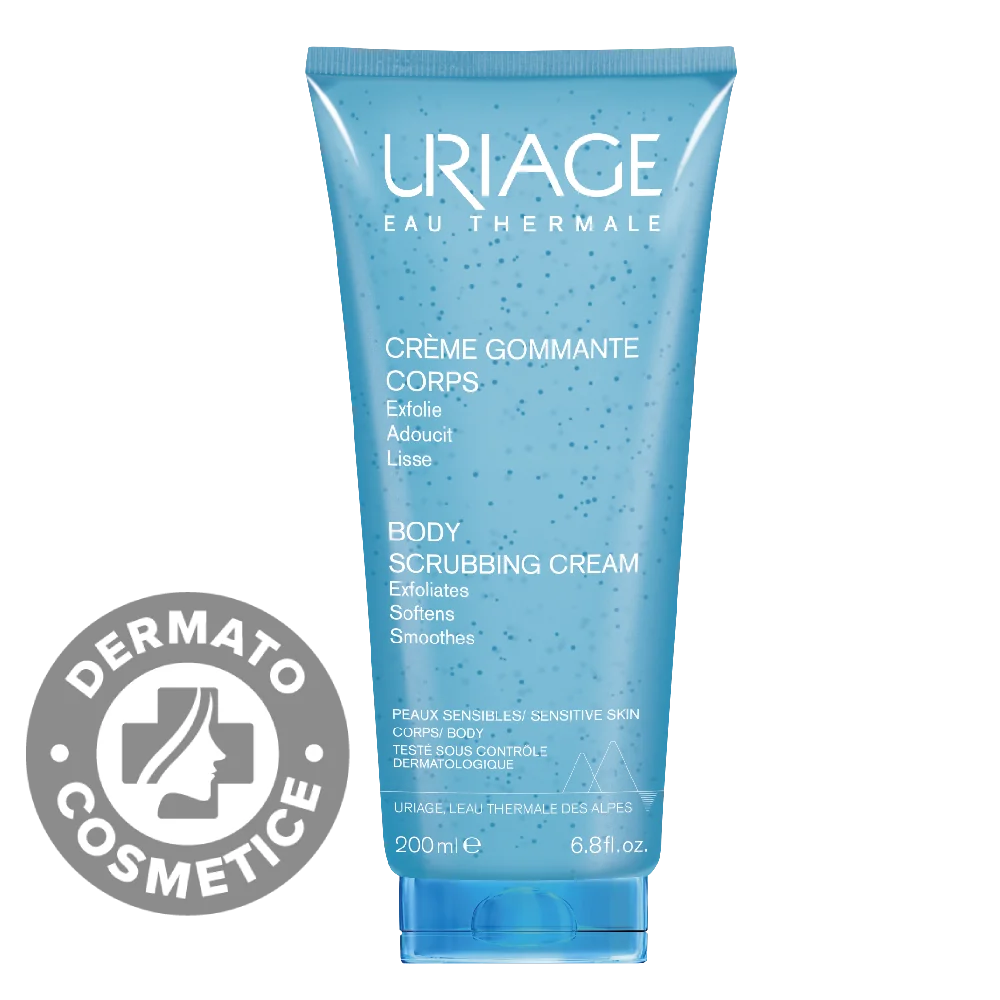 Scrub exfoliant cu apa termala, 200ml, Uriage