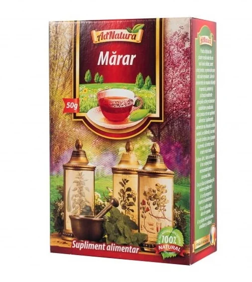 Ceai de marar fructe, 50g, AdNatura