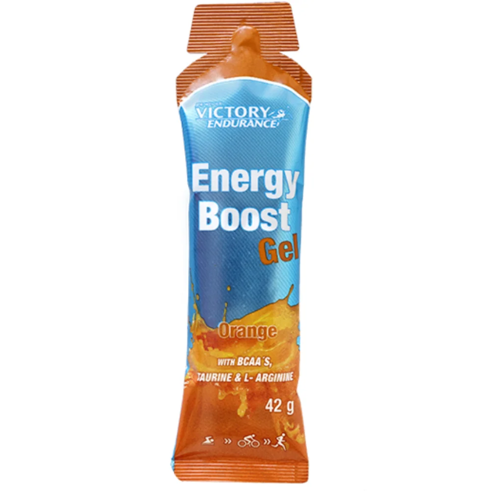 Gel energizant cu aroma de portocale Energy Boost, 42g, Weider