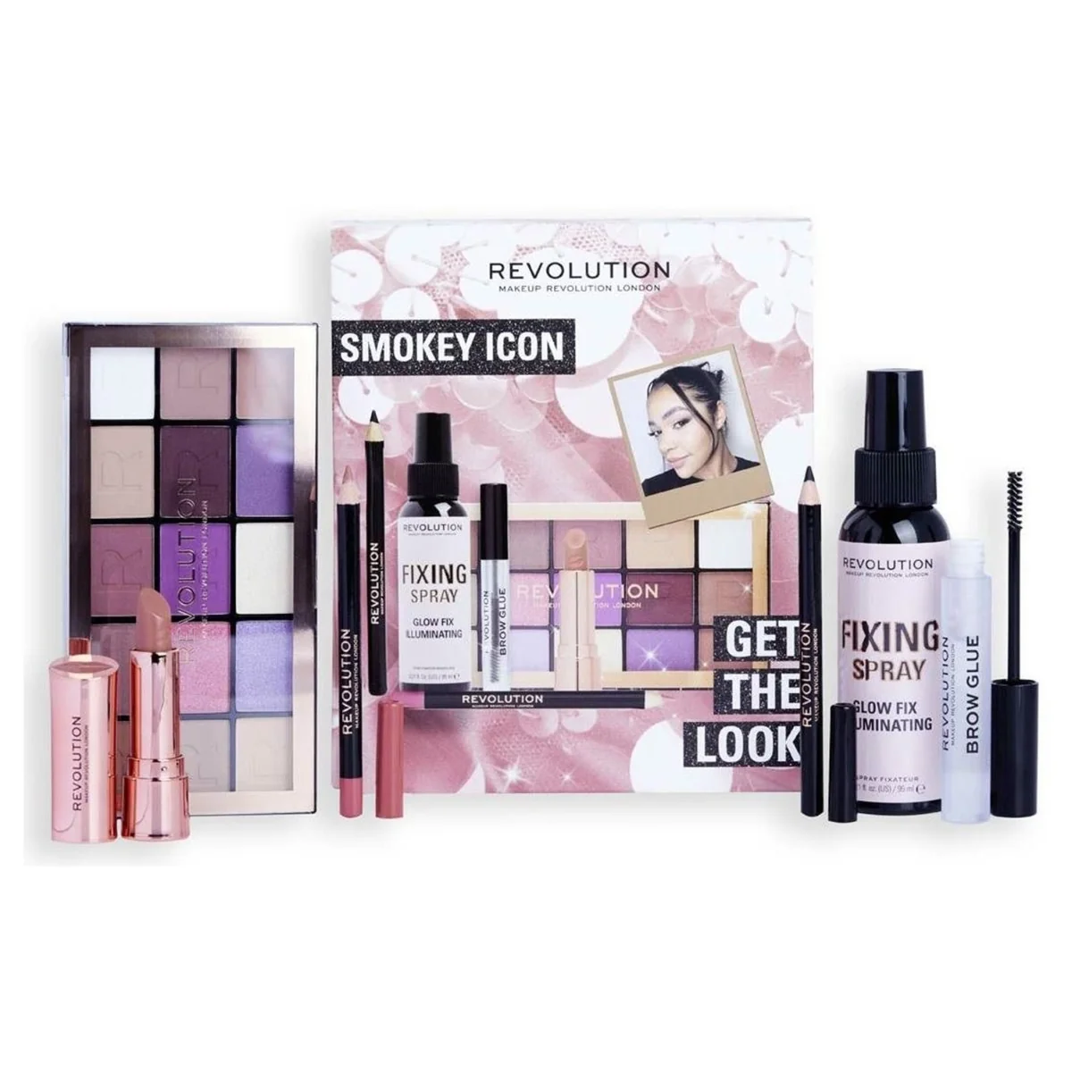 Set Get The Look Smokey Icon, Makeup Revolution 