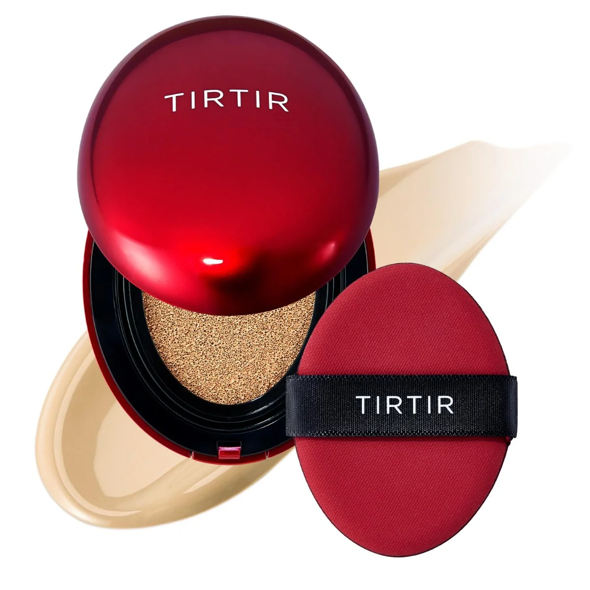 Fond de ten Mask Fit Red Cushion 24W Soft Beige, 18g, Tirtir 