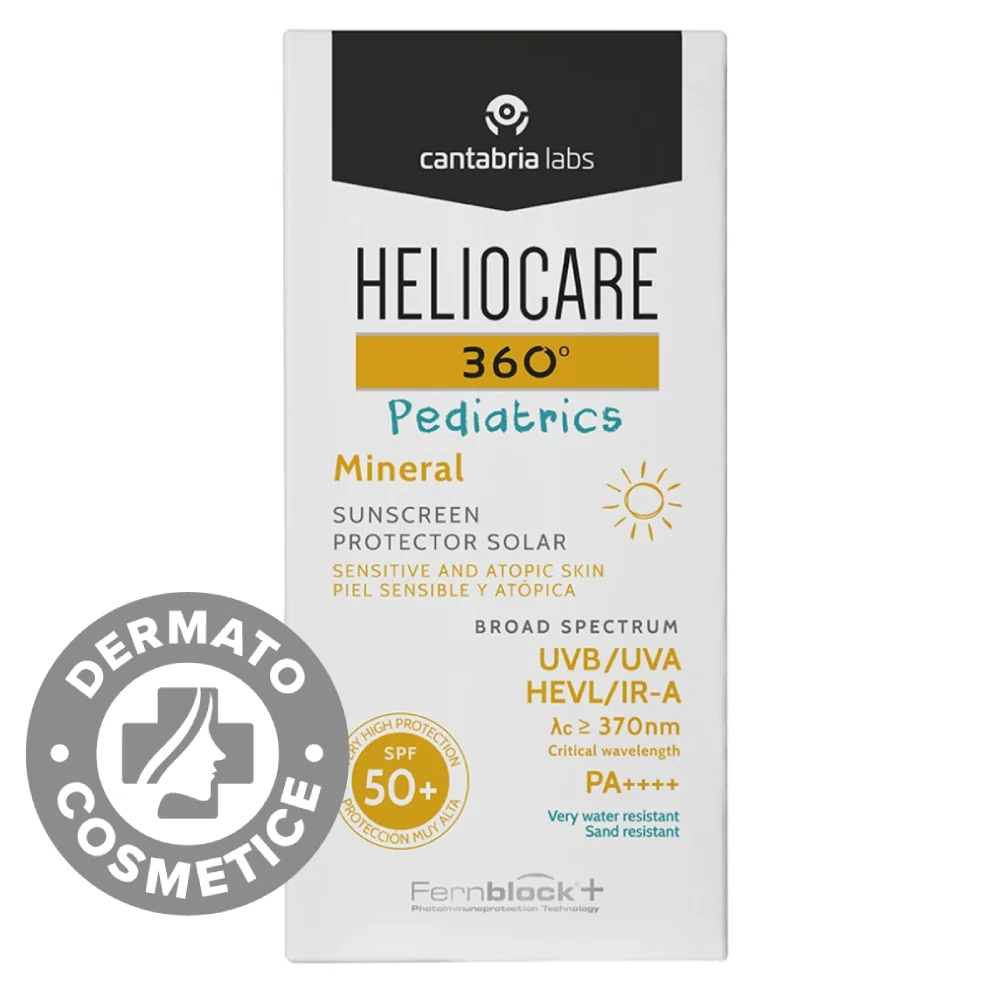 Fluid pediatrics mineral SPF50+ Heliocare 360º, 50ml, Cantabria Labs