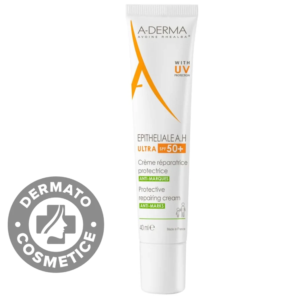 Crema reparatoare Epitheliale AH Ultra SPF 50+, 40ml, A-Derma