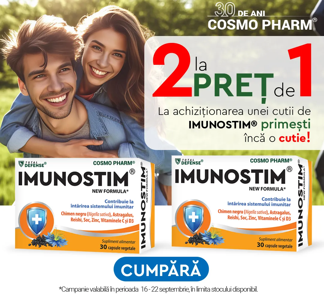 Max Deals Septembrie 2024 Cosmo Pharm Imunostim