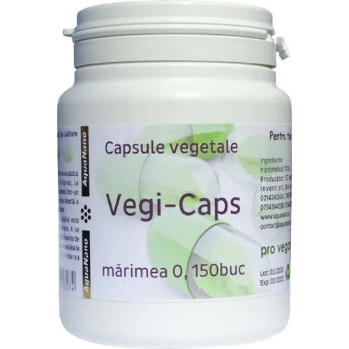 Capsule vegetale goale Vegi-Caps, 150 bucati, Aghoras