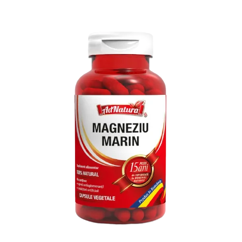 Magneziu Marin, 60 capsule, AdNatura