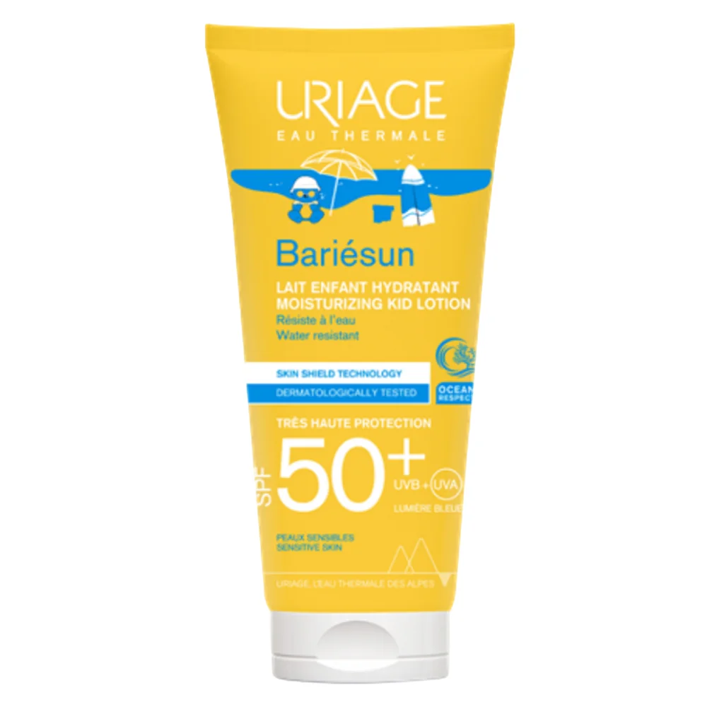 Lapte de protectie solara cu SPF 50+ pentru copii Bariesun, 100ml, Uriage 