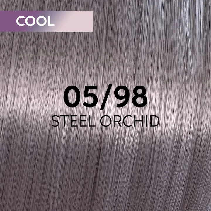 Vopsea demi-permanenta Shinefinity Zero Lift Glaze 05/98 Steel Orchid, 60 ml, Wella Professionals 