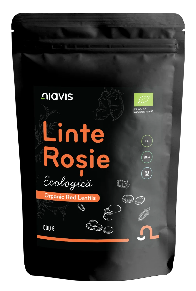 Linte rosie ecologica, 500g, Niavis