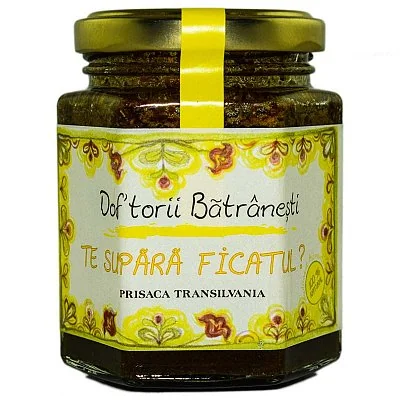 Te supara ficatul Doftorii Batranesti, 200g, Prisaca Transilvania