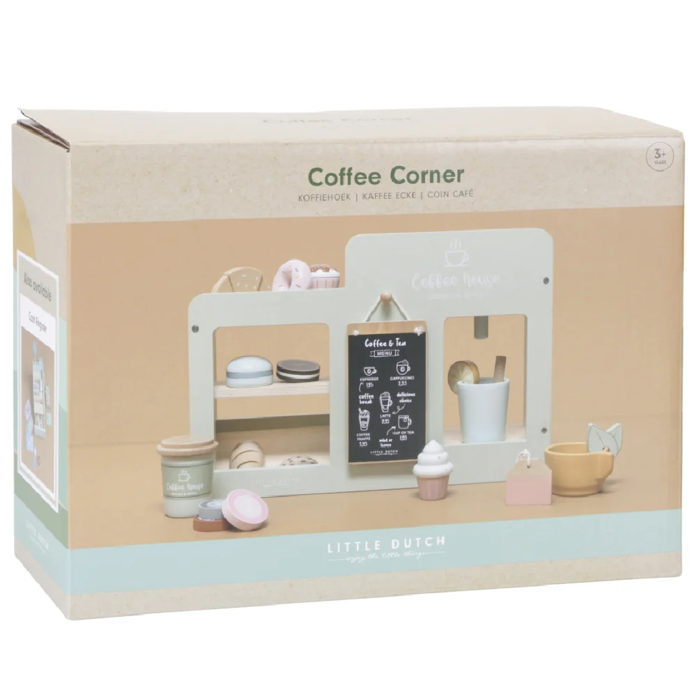 Stand de cafea din lemn FSC, 1 bucata, Little Dutch 