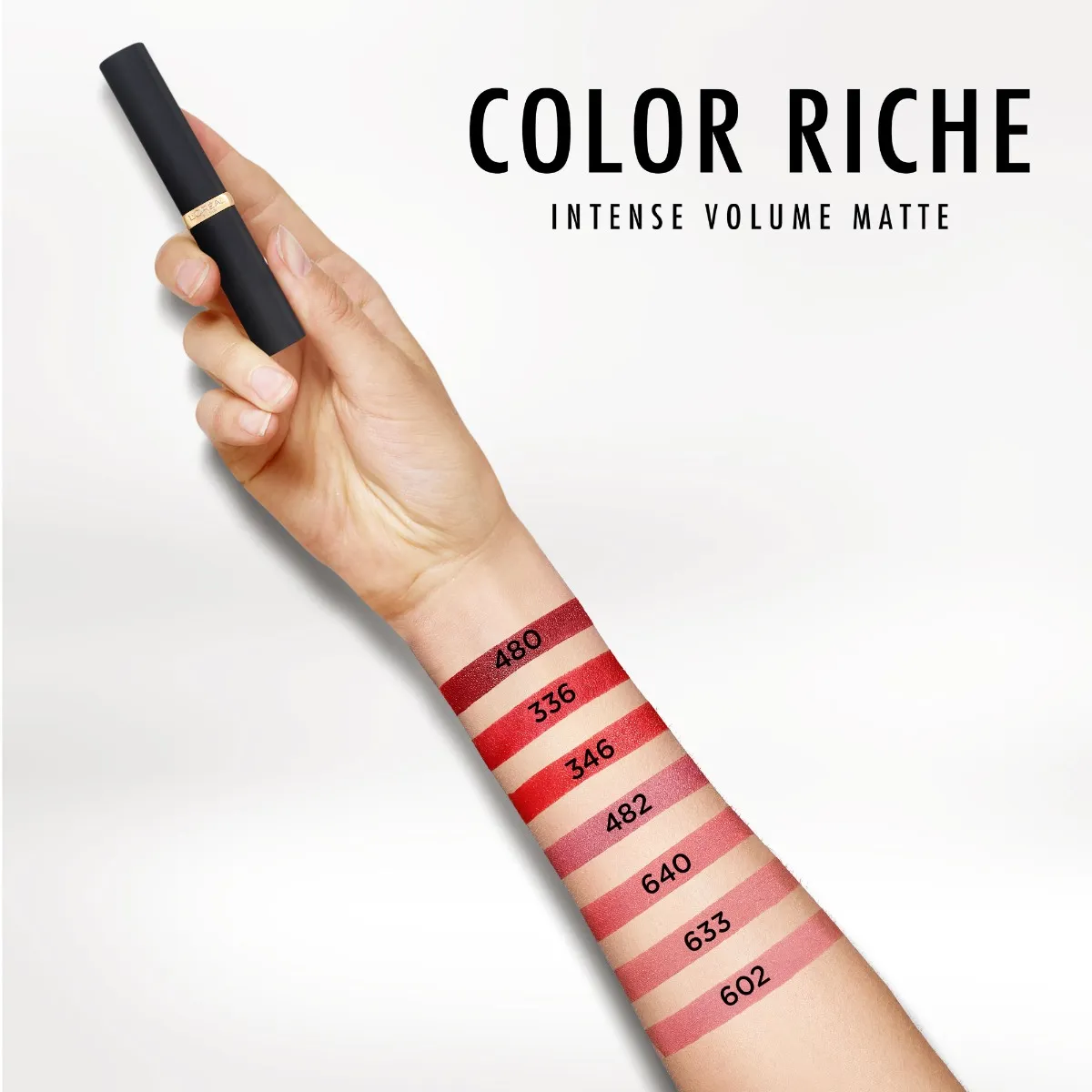 Ruj mat Color Riche Intense Volume Matte 640 Le Nude Independent, 1.8g, L'Oreal Paris 