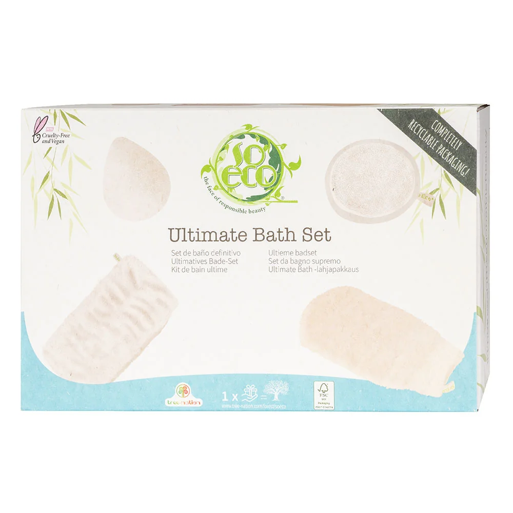 Set ecologic pentru fata si corp Ultimate Bath, 1 bucata, So Eco 