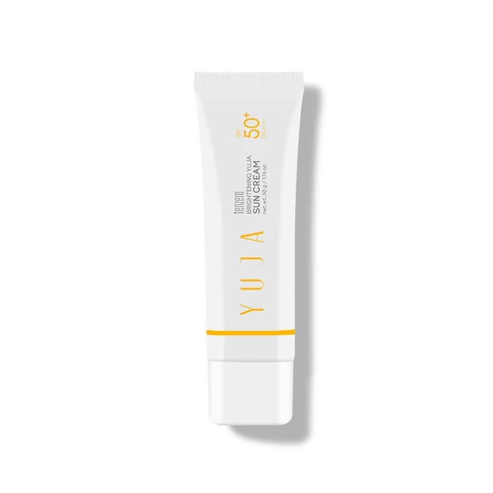 Crema cu protectie solara SPF50+ Brightening Yuja, 50g, Tenzero