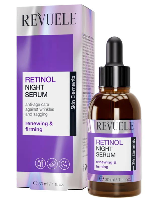 Ser de noapte cu retinol, 30ml, Revuele