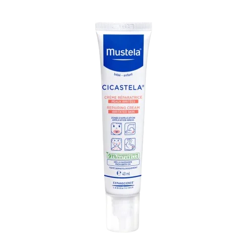 Crema reparatoare pentru piele iritata Cicastela, 40ml, Mustela 