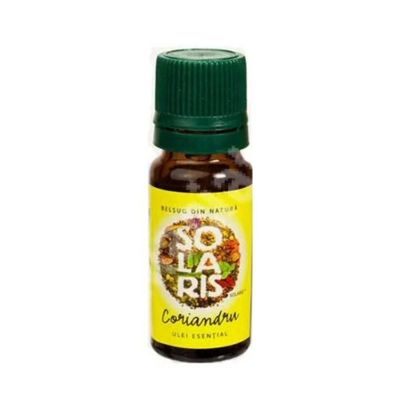 Ulei esential de Coriandru, 10ml, Solaris