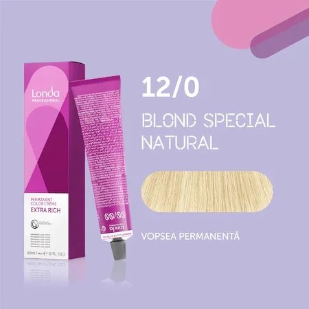 Vopsea permanenta 12/0 Extra Rich, 60ml, Londa Professional 