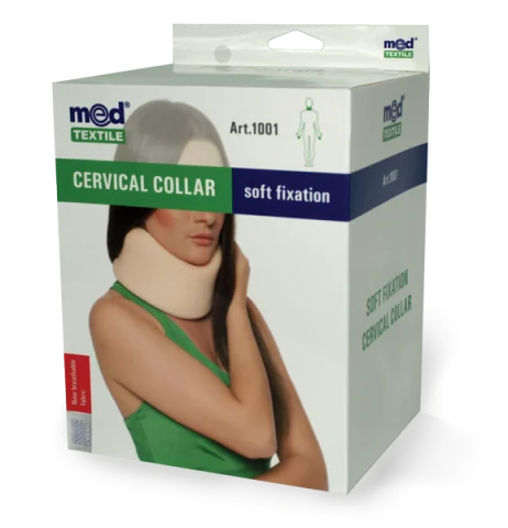 Guler cervical cu fixare usoara Nr. 1, 1 bucata, MedTextile