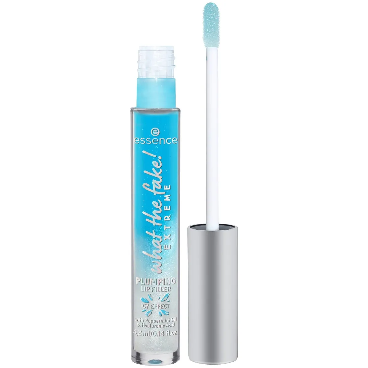 Luciu de buze What The Fake Extreme Plumping Lip Filler 02 - Ice Ice Baby!, 4.2ml, Essence 