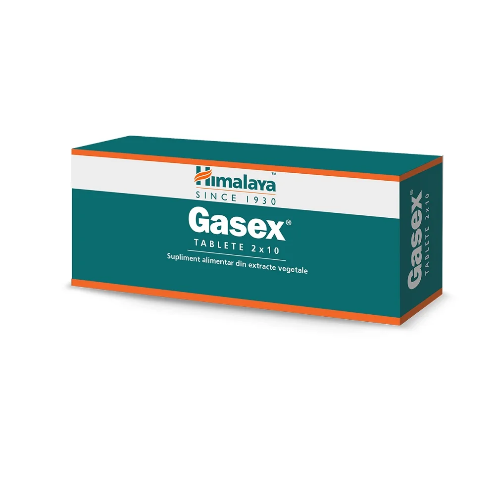 Gasex, 20 tablete, Himalaya