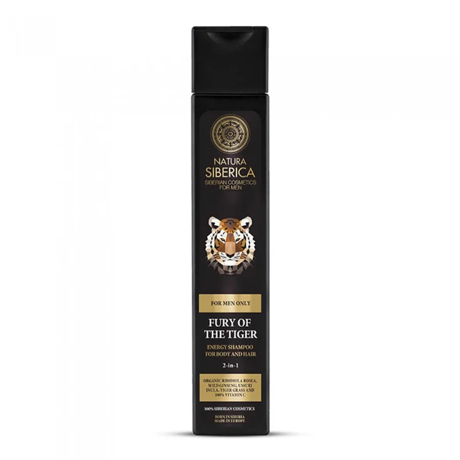 Sampon si gel de dus Fury Tiger, 250ml, Natura Siberica