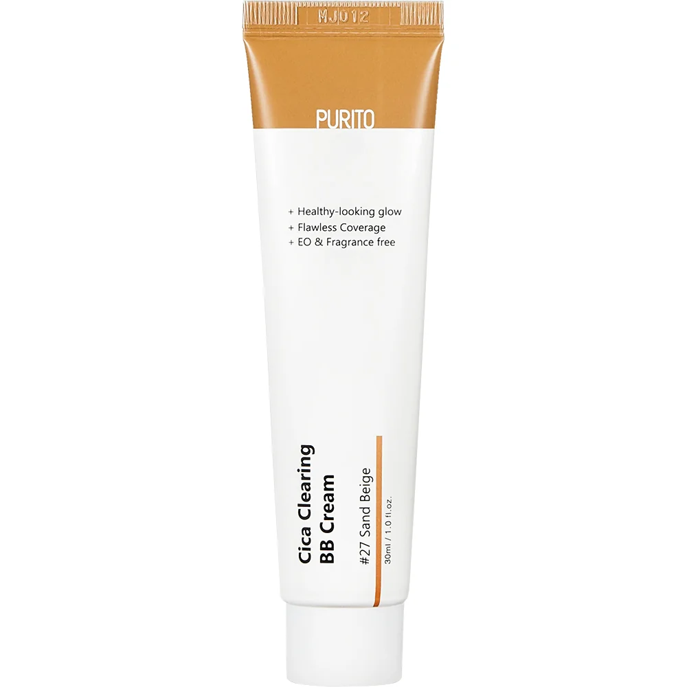 Crema coloranta pentru fata BB Cream 27 Sand Beige Cica Clearing, 30ml, Purito