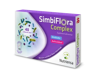 SimbiFlora Complex, 10 capsule, Antibiotice