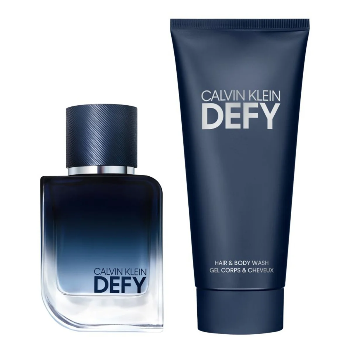 Set pentru barbati Defy Apa de parfum 50ml + Gel de dus 100ml, Calvin Klein 