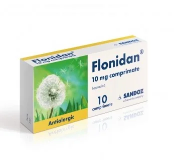 Flonidan 10 mg, 10 comprimate, Sandoz