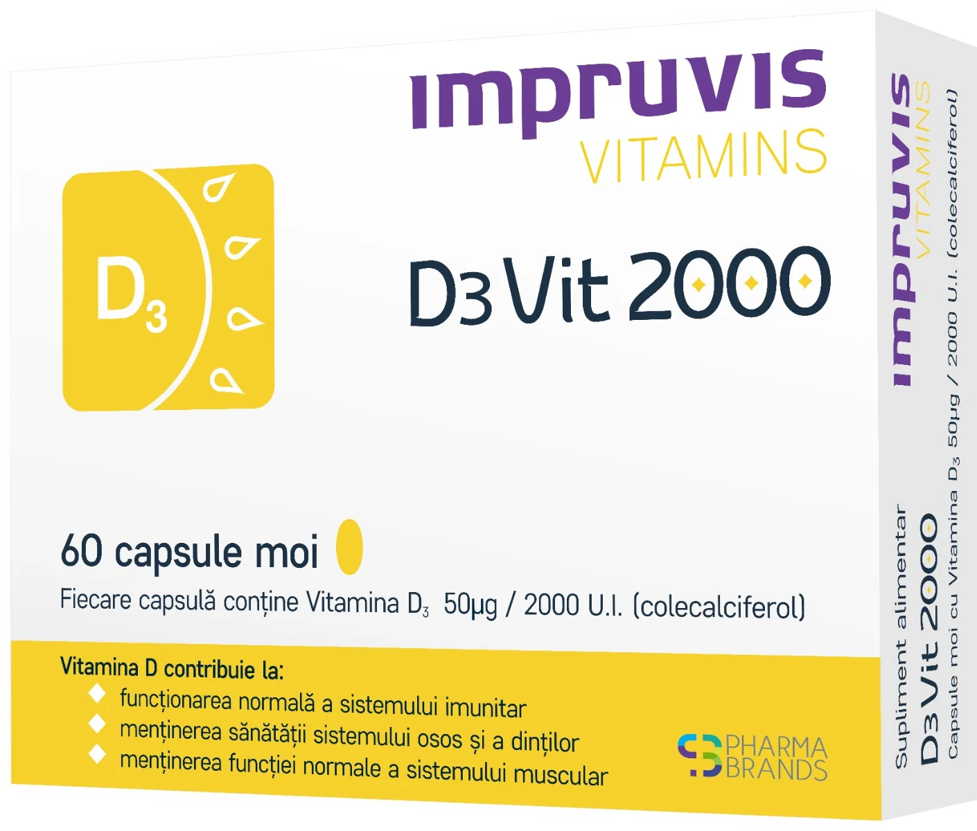 Devit 2000, 60 capsule moi, Pharma Brands 