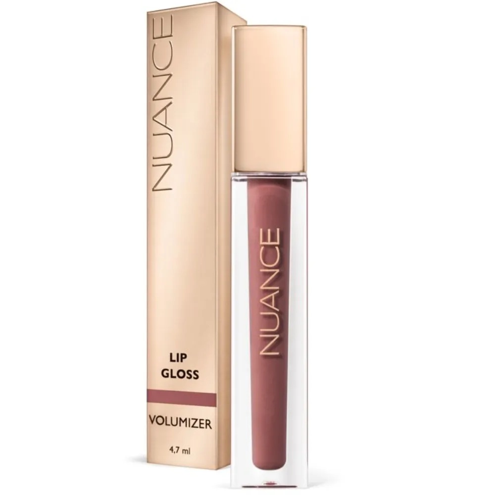 Lip gloss pentru volum 02 Chic Beige, 4.7ml, Nuance 