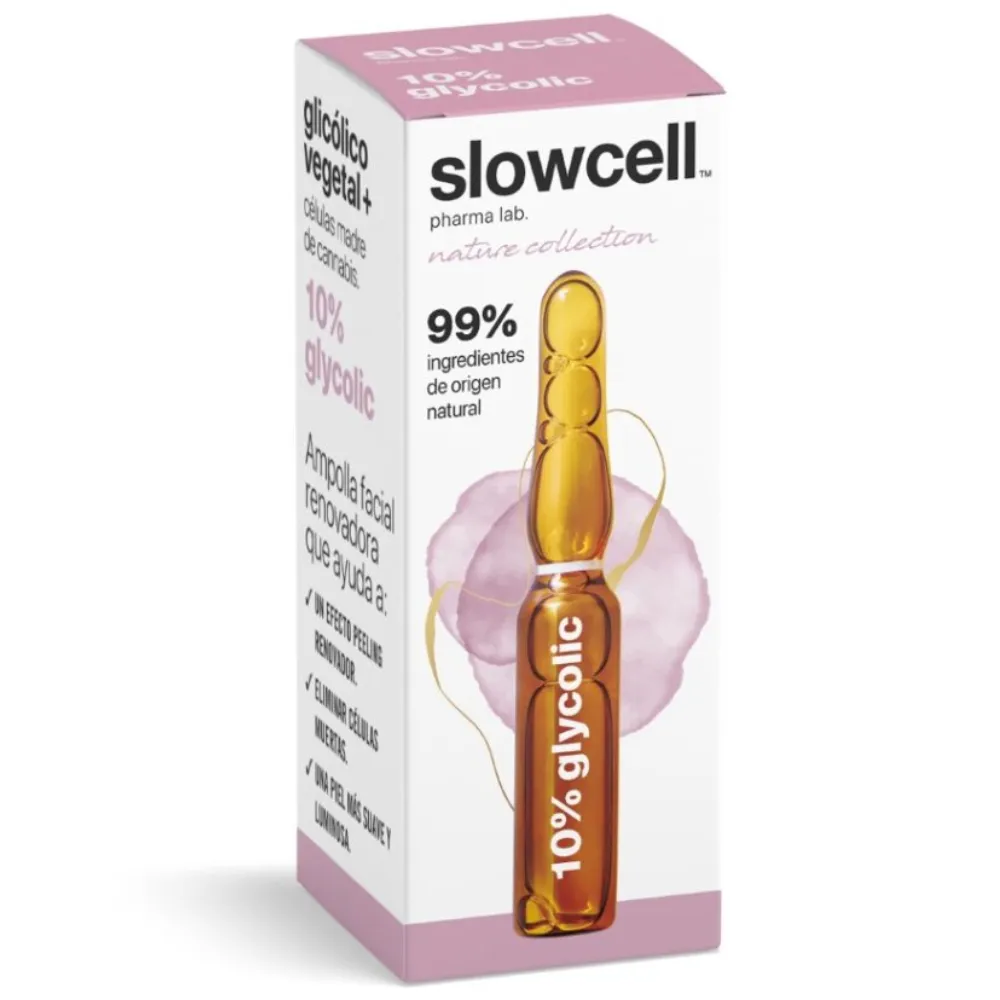 Fiola cu acid glicolic 10%, 2ml, Slowcell 