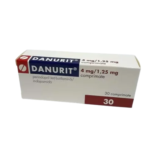 Danurit 4mg/1.25mg, 30 comprimate, Gedeon Richter 