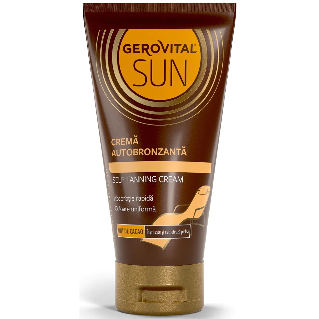 Crema autobronzanta Sun, 150ml, Gerovital