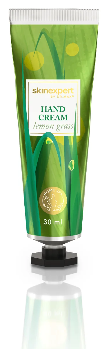 Skinexpert by Dr. Max® Home Spa Crema de maini cu lemon grass, 30ml