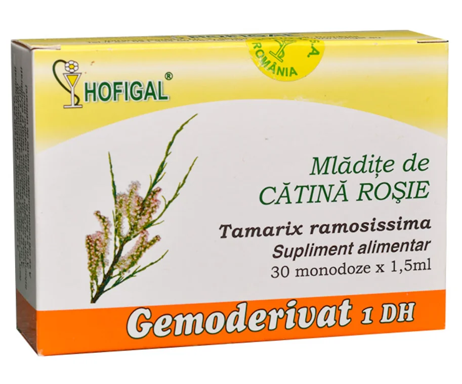 Gemoderivat catina rosie, 30 monodoze, Hofigal