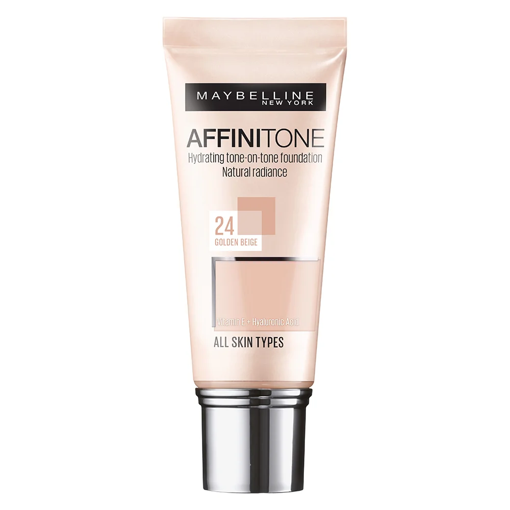 Fond de ten 24 Golden Beige Affinitone, 30ml, Maybelline 