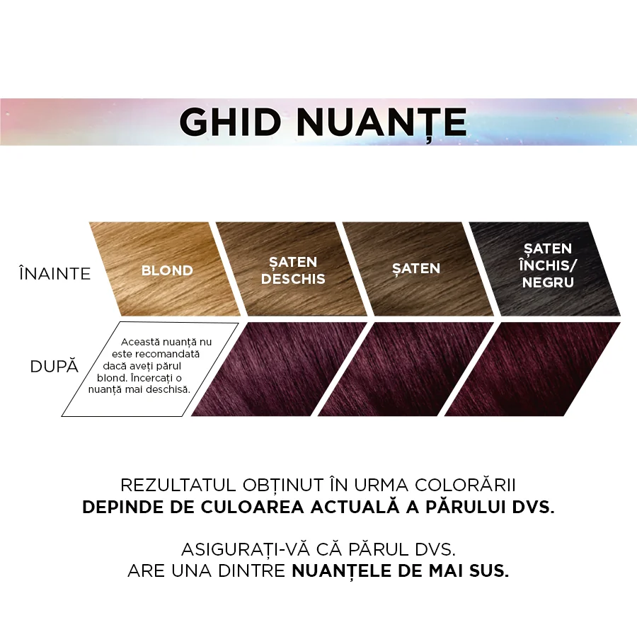 Vopsea de par permanenta cu amoniac Preference Vivid Colours 4.216 Dark Purple, 204ml, L'Oreal Paris 