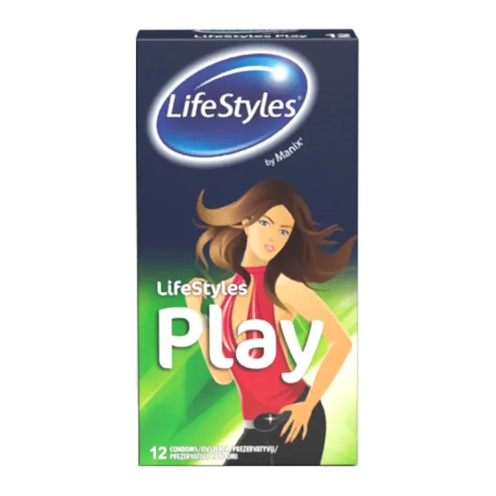 Prezervative Play, 12 bucati, LifeStyles