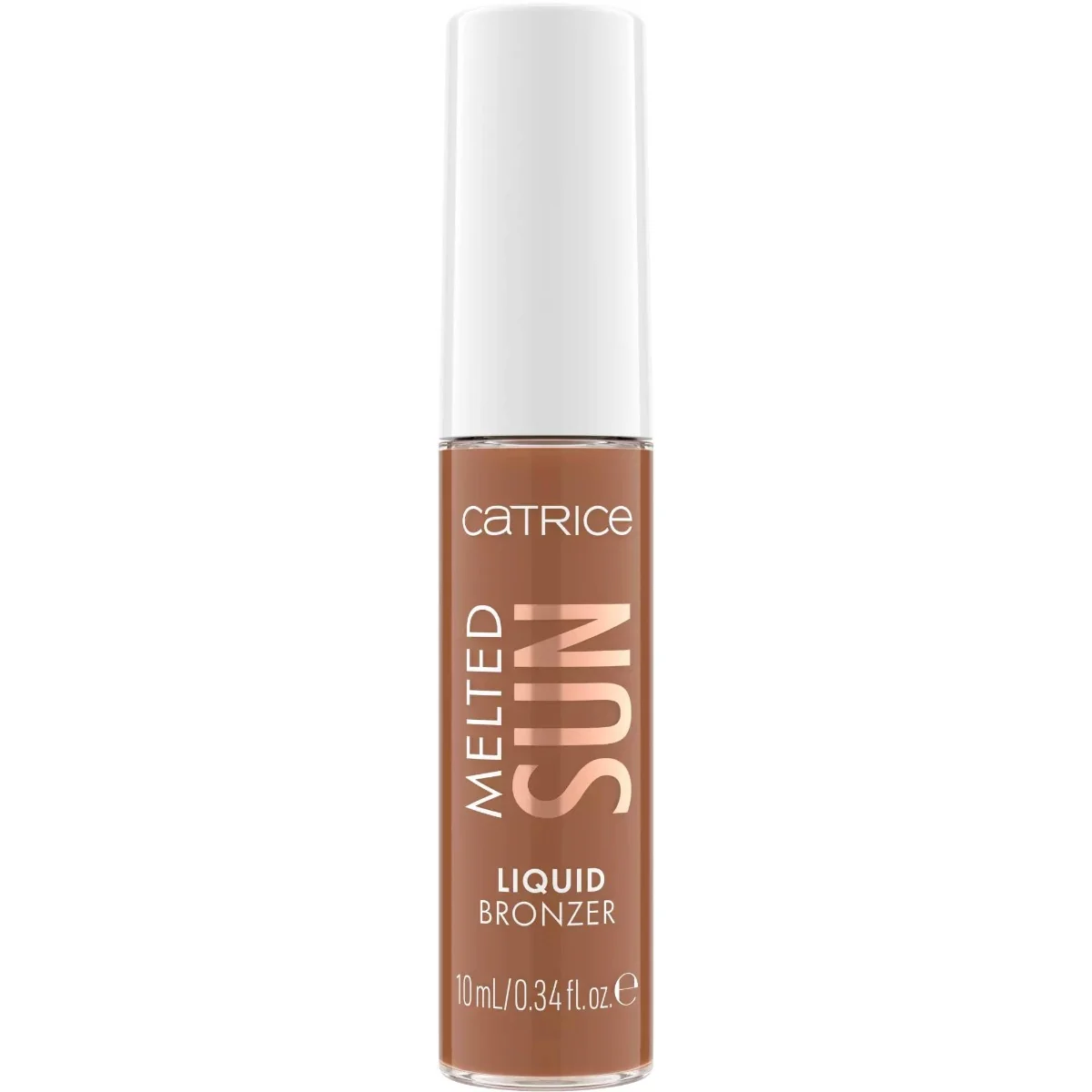 Bronzer lichid pentru fata Melted Sun 025 Beach Please, 10ml, Catrice 