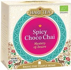 Ceai spicy choco chia bio Mystery of Desire, 10 plicuri, Hari Tea