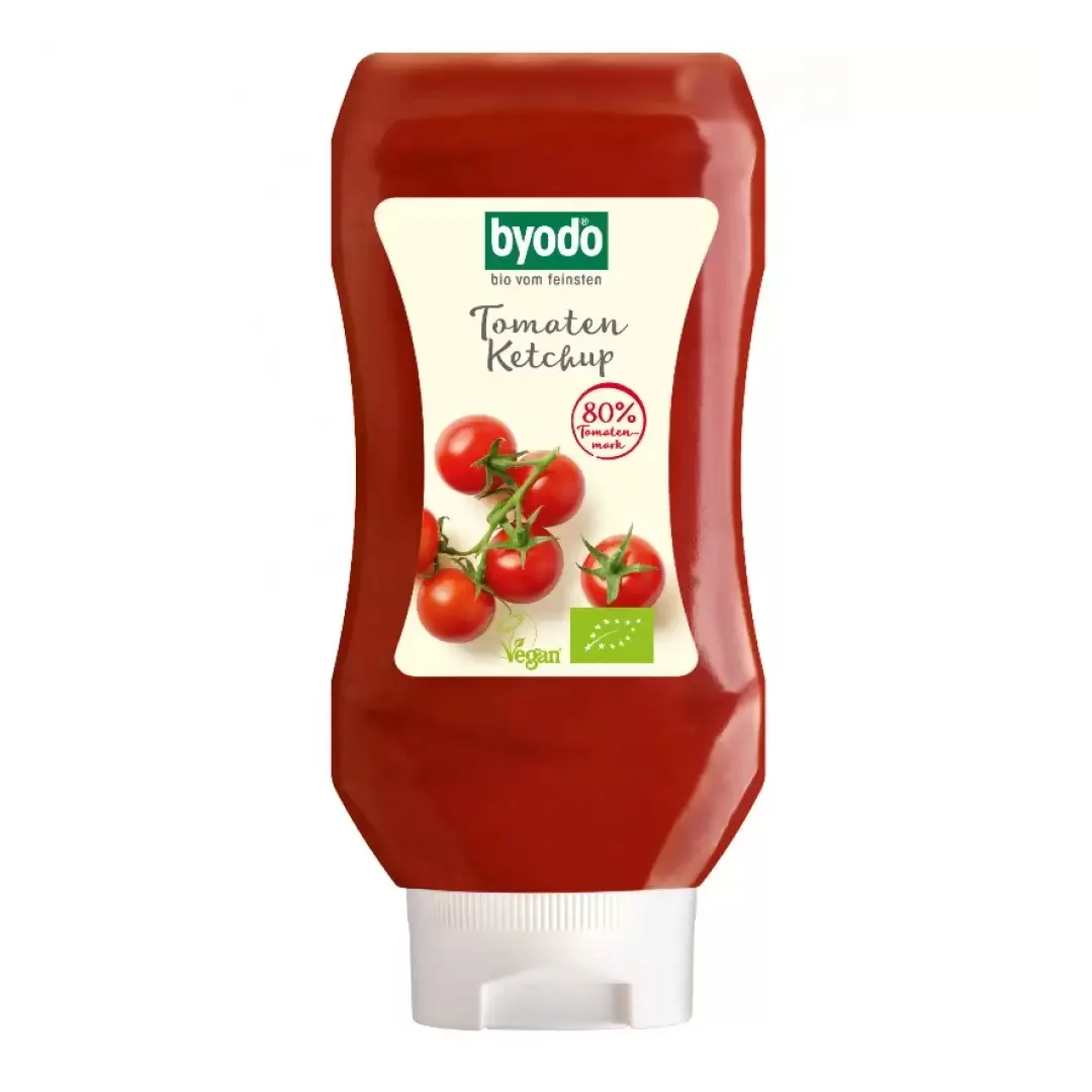 Ketchup de tomate Eco fara gluten, 300ml, Byodo 