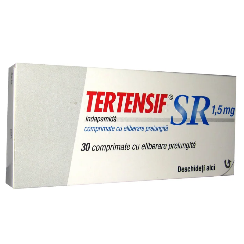 Tertensif SR 1.5mg, 30 comprimate cu eliberare prelungita, Les Laboratoires Servier