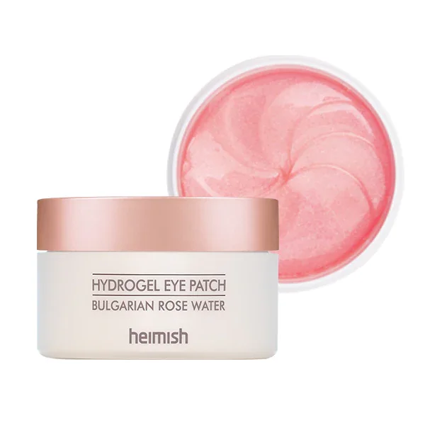 Plasturi pentru ochi Bulgarian Rose Hydrogel, 60 bucati, Heimish