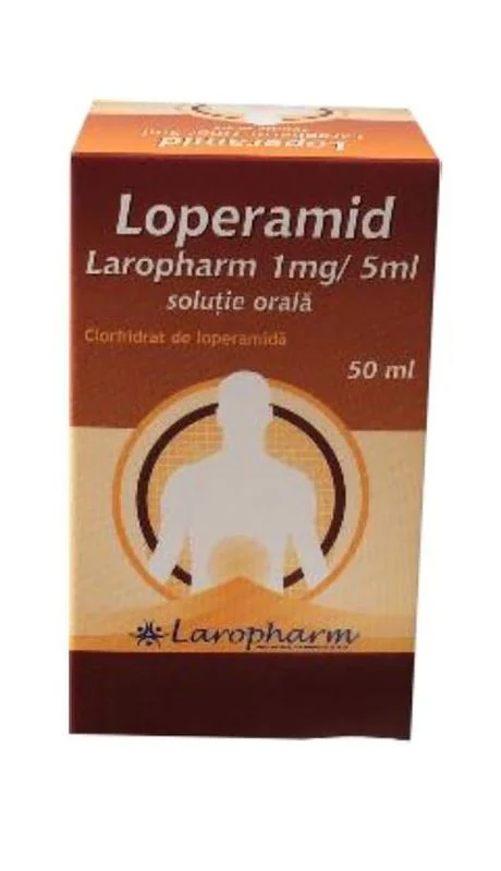 Solutie orala Loperamid 1mg/5ml, 50ml, Laropharm