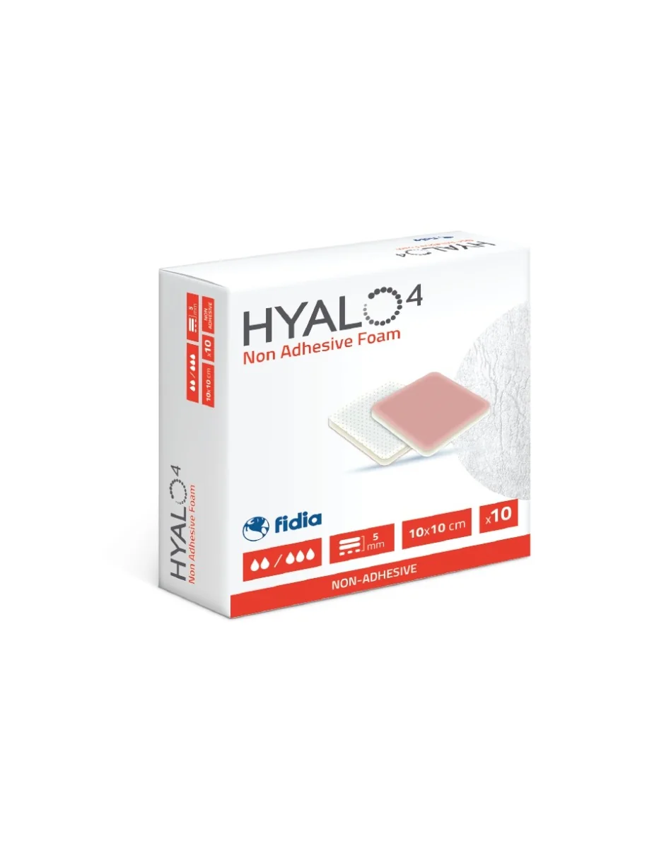 Set pansamente Non Adhesive Foam 10x10 cm, 10 bucati, HYALO4