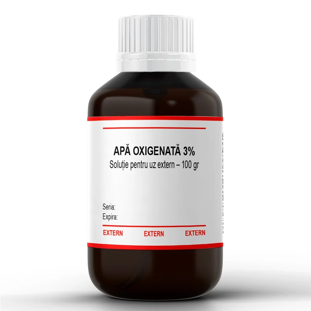 Apa oxigenata 3%, 100ml, Bioeel