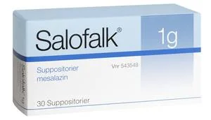 Salofalk supozitoare 1g, 30 supozitoare, Dr.Falk