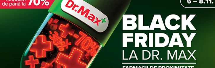 Ghid pentru cumparaturi de Black Friday la Dr. Max